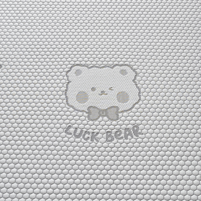 91家纺网 家纺一手货源 找家纺 梵朴 2026新款直播A类冰豆豆凉席三件套凉豆豆软凉席可机洗空调席子-升级抗起球 LUCK熊-灰