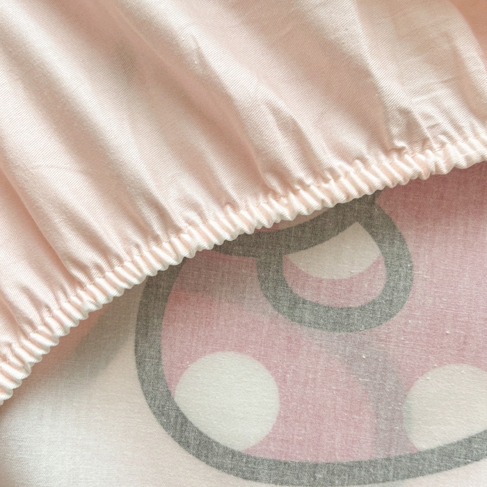 91家纺网 家纺一手货源 找家纺 孩子王家纺 2026新款卡通全棉正版授权大版三丽鸥系列四件套单品单床笠（含防伪码） 时尚KT