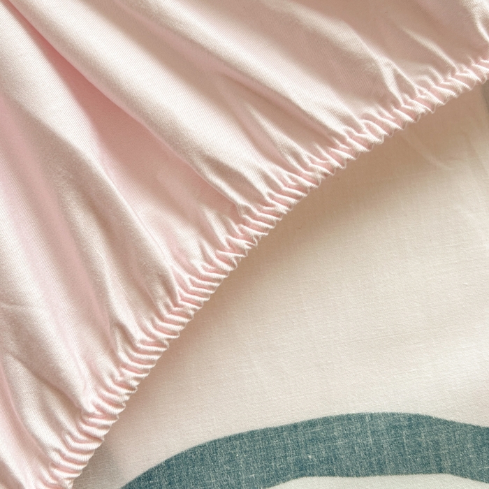 91家纺网 家纺一手货源 找家纺 孩子王家纺 2026新款卡通全棉正版授权大版三丽鸥系列四件套单品单床笠（含防伪码） 甜筒库洛米