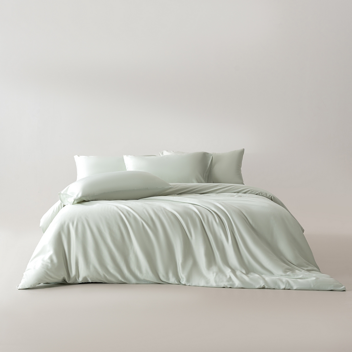 91家纺网 家纺一手货源 找家纺 轩和家居 2026新款60支竹纤维四件套天竹A类婴幼儿级别天然抑菌 奇异莓