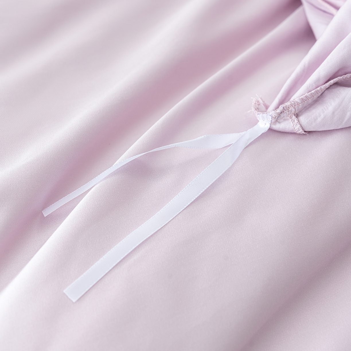 91家纺网 家纺一手货源 找家纺 轩和家居 2026新款60支竹纤维四件套天竹A类婴幼儿级别天然抑菌 淡紫