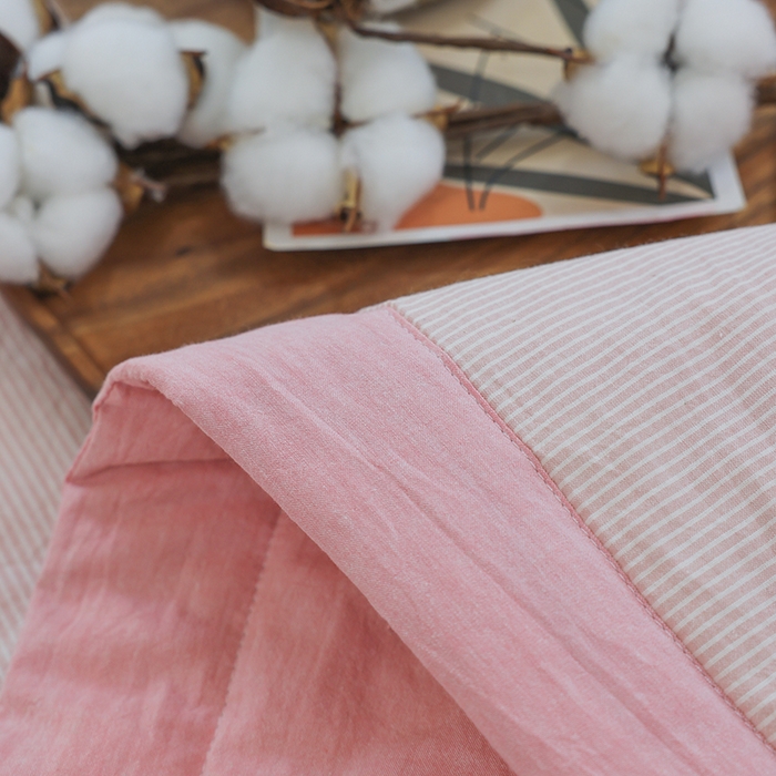 91家纺网 家纺一手货源 找家纺 （总）柠萌家居 2026新款全棉色织水洗棉棉花夏被四件套里外全棉空调被 夏凉被被子被芯