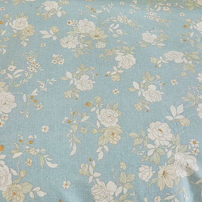 91家纺网 家纺一手货源 找家纺 （总）宜凡家纺 2026新款全棉印花法式夹棉床裙四件套