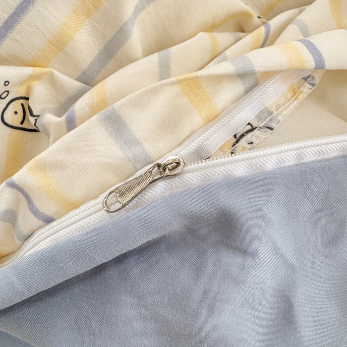 91家纺网 家纺一手货源 找家纺 （总）豫见家纺 2026新款古法水洗仿棉云感纱四件套