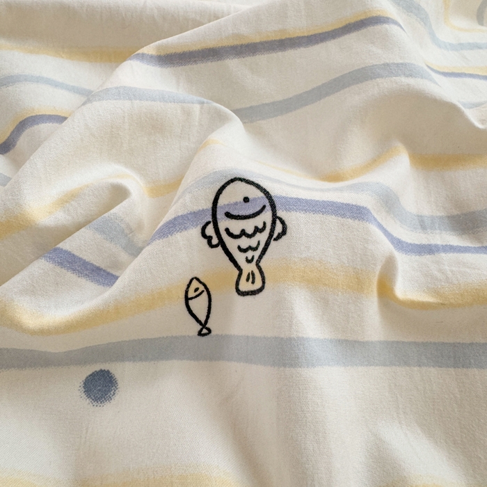 91家纺网 家纺一手货源 找家纺 （总）豫见家纺 2026新款古法水洗仿棉云感纱四件套