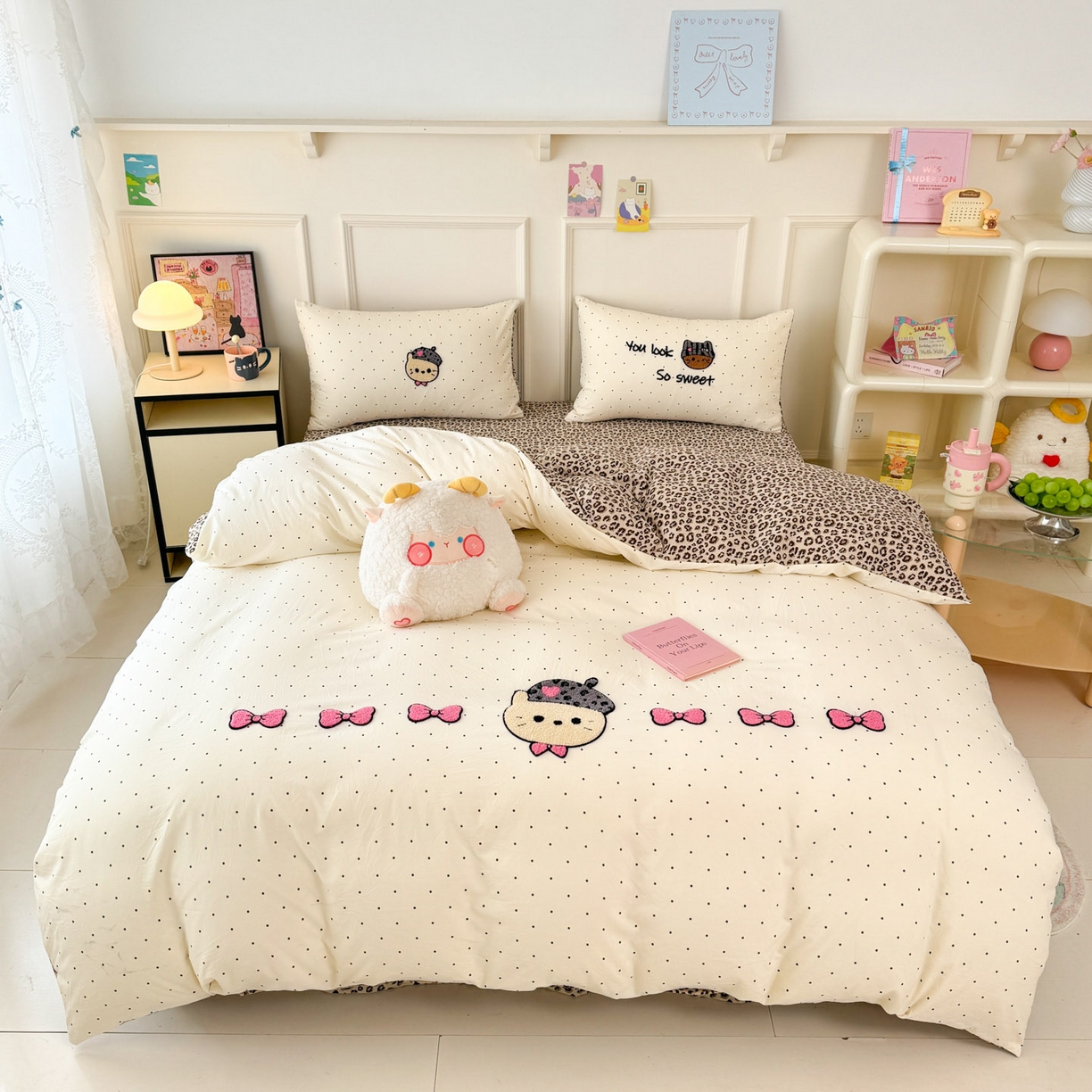 91家纺网 家纺一手货源 找家纺 （总）三朵家纺 2026春夏新款云柔棉水洗棉毛巾绣四件套