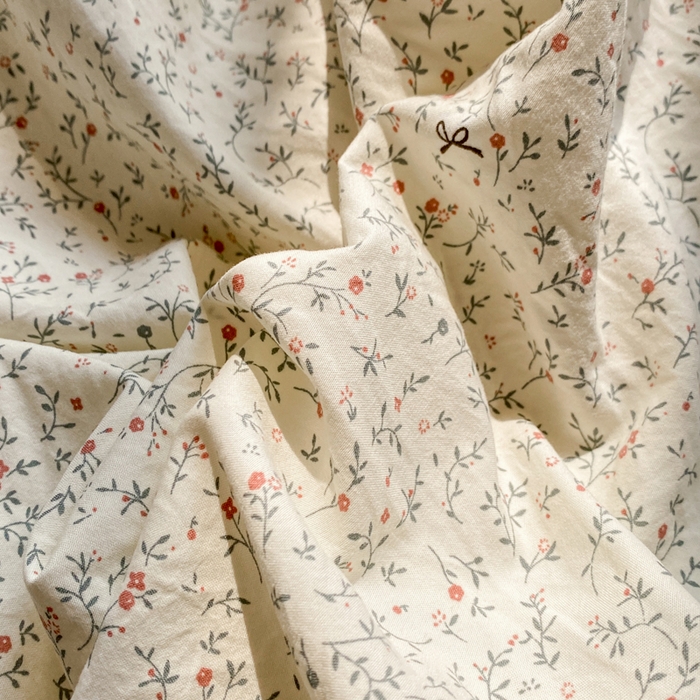 91家纺网 家纺一手货源 找家纺 豫见家纺 2026新款古法水洗仿棉云感纱四件套 浆果