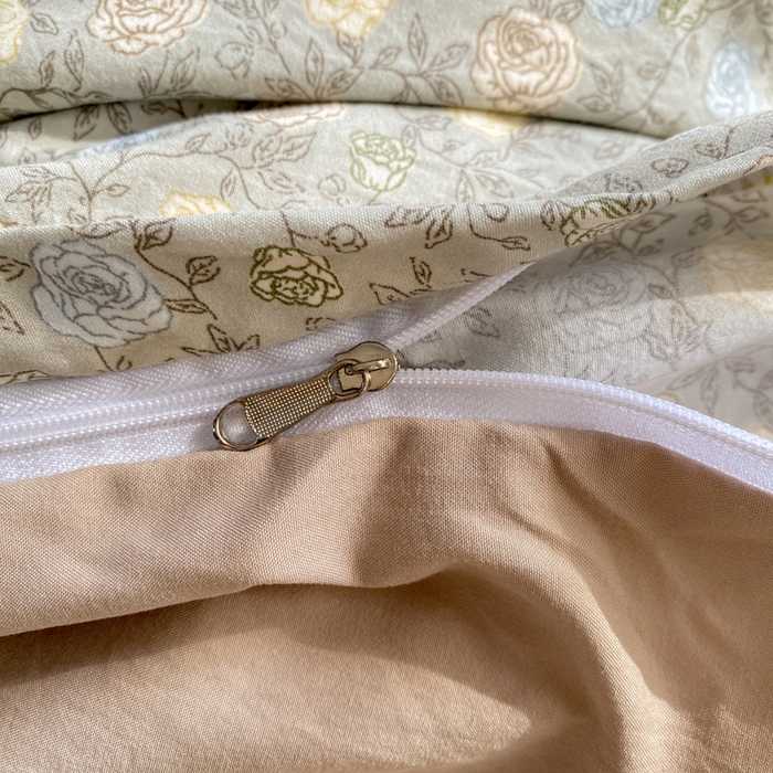 91家纺网 家纺一手货源 找家纺 豫见家纺 2026新款古法水洗仿棉云感纱四件套 梦屿