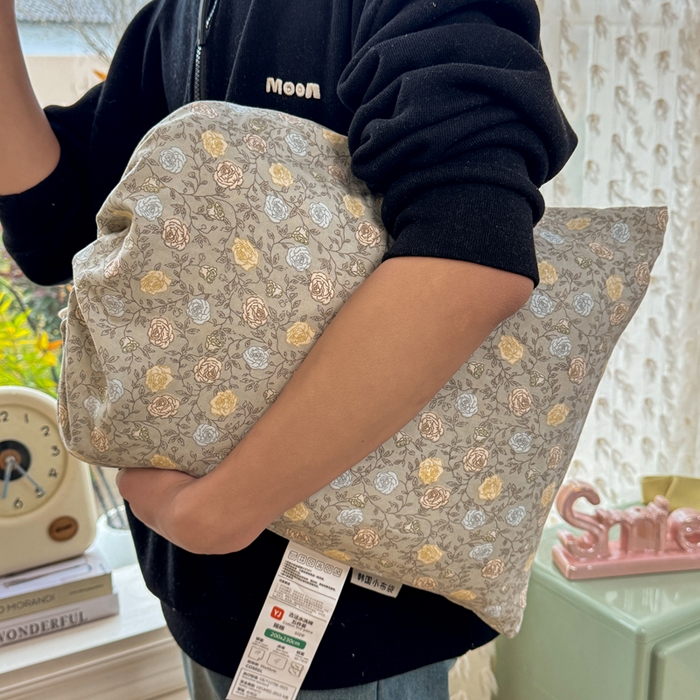 91家纺网 家纺一手货源 找家纺 豫见家纺 2026新款古法水洗仿棉云感纱四件套 梦屿