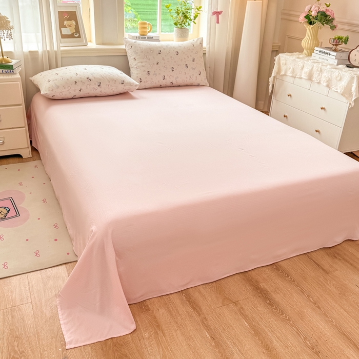 91家纺网 家纺一手货源 找家纺 爱屋及屋 2026新款双层纱小包边棉花夏被【含买家秀】 晴天小猫