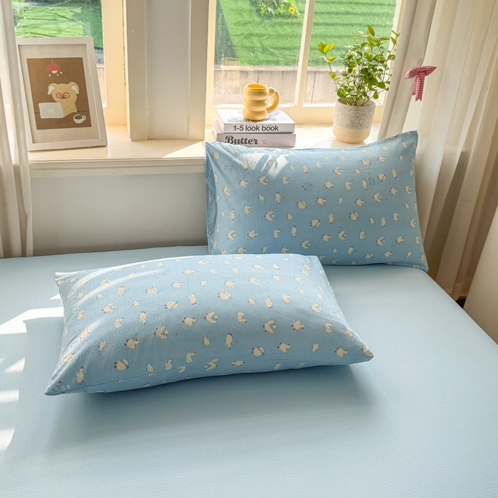 91家纺网 家纺一手货源 找家纺 爱屋及屋 2026新款双层纱小包边棉花夏被【含买家秀】 向天歌