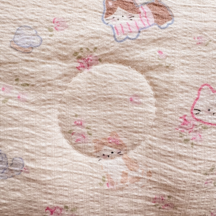 91家纺网 家纺一手货源 找家纺 爱屋及屋 2026新款双层纱小包边棉花夏被【含买家秀】 晴天小猫