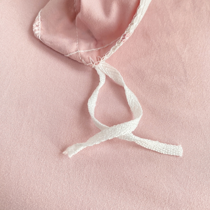 91家纺网 家纺一手货源 找家纺 豫见家纺 2026新款古法水洗仿棉云感纱四件套 夏日初恋