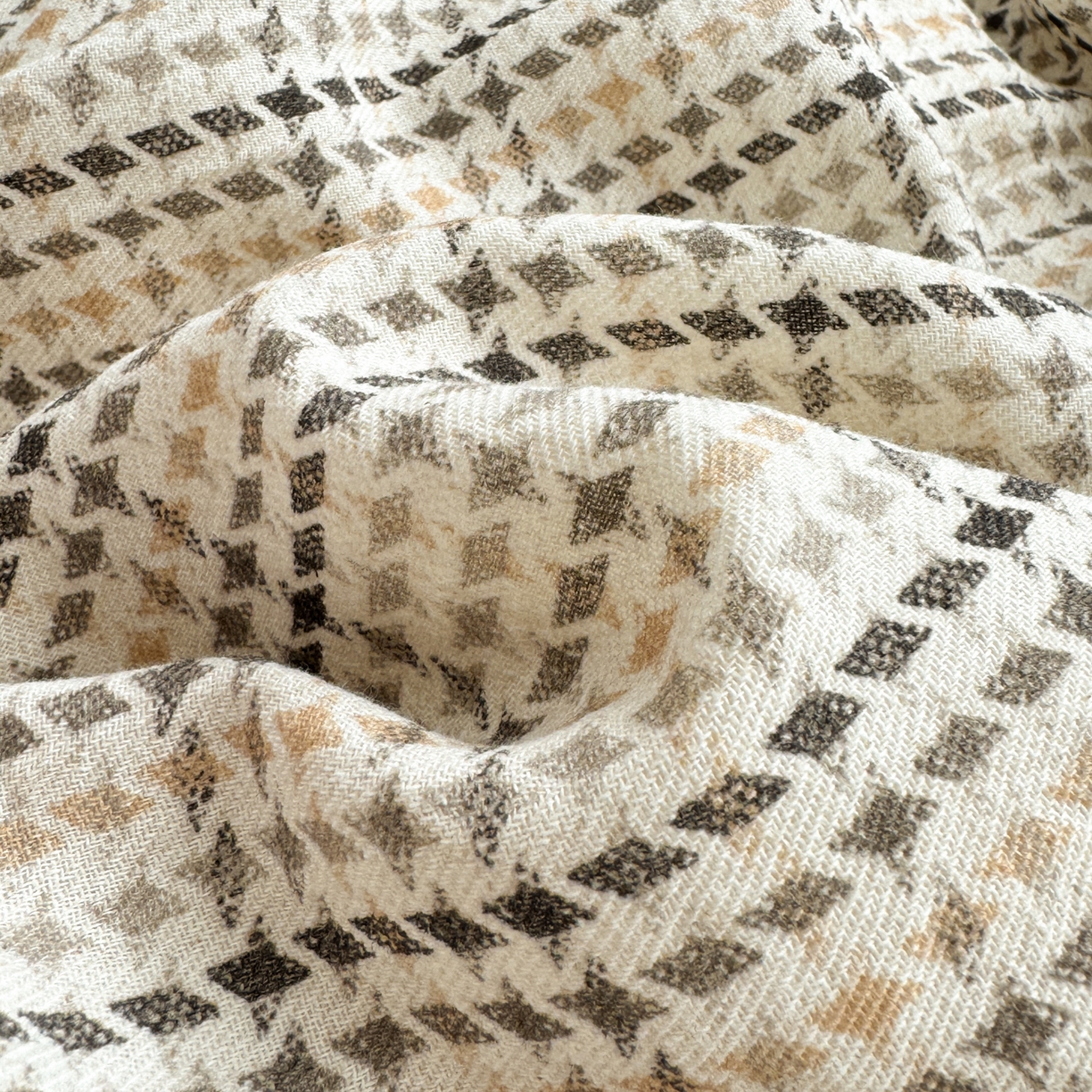 91家纺网 家纺一手货源 找家纺 （总）三朵家纺 2026春夏新款纯天然棉麻舒适简约风四件套