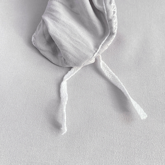 91家纺网 家纺一手货源 找家纺 豫见家纺 2026新款古法水洗仿棉云感纱四件套 小幸福