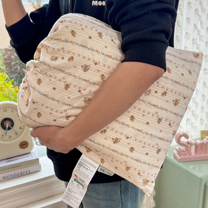 91家纺网 家纺一手货源 找家纺 豫见家纺 2026新款古法水洗仿棉云感纱四件套 知秋