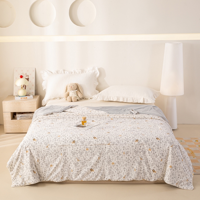 91家纺网 家纺一手货源 找家纺 （总）米乐被业 2026新款仿棉凉感夏被被子被芯