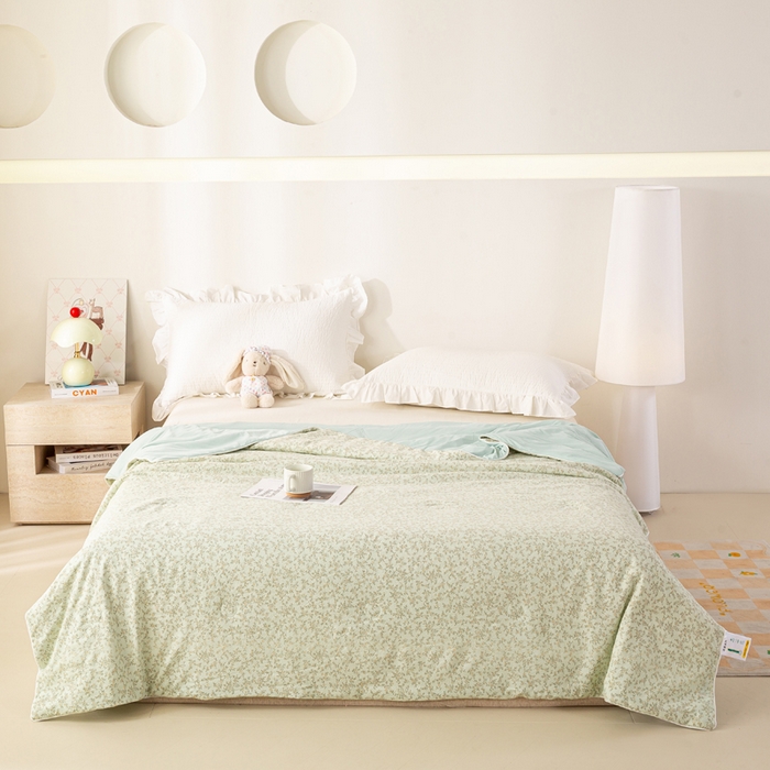 米乐被业 2026新款仿棉凉感夏被被子被芯 芬芳