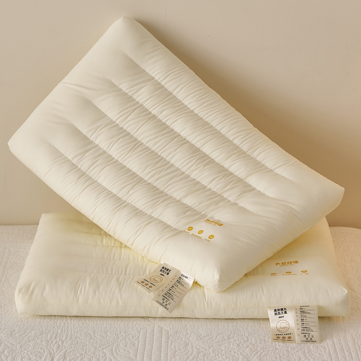 91家纺网 家纺一手货源 找家纺 （总）乐可 2026新款亲子大豆枕