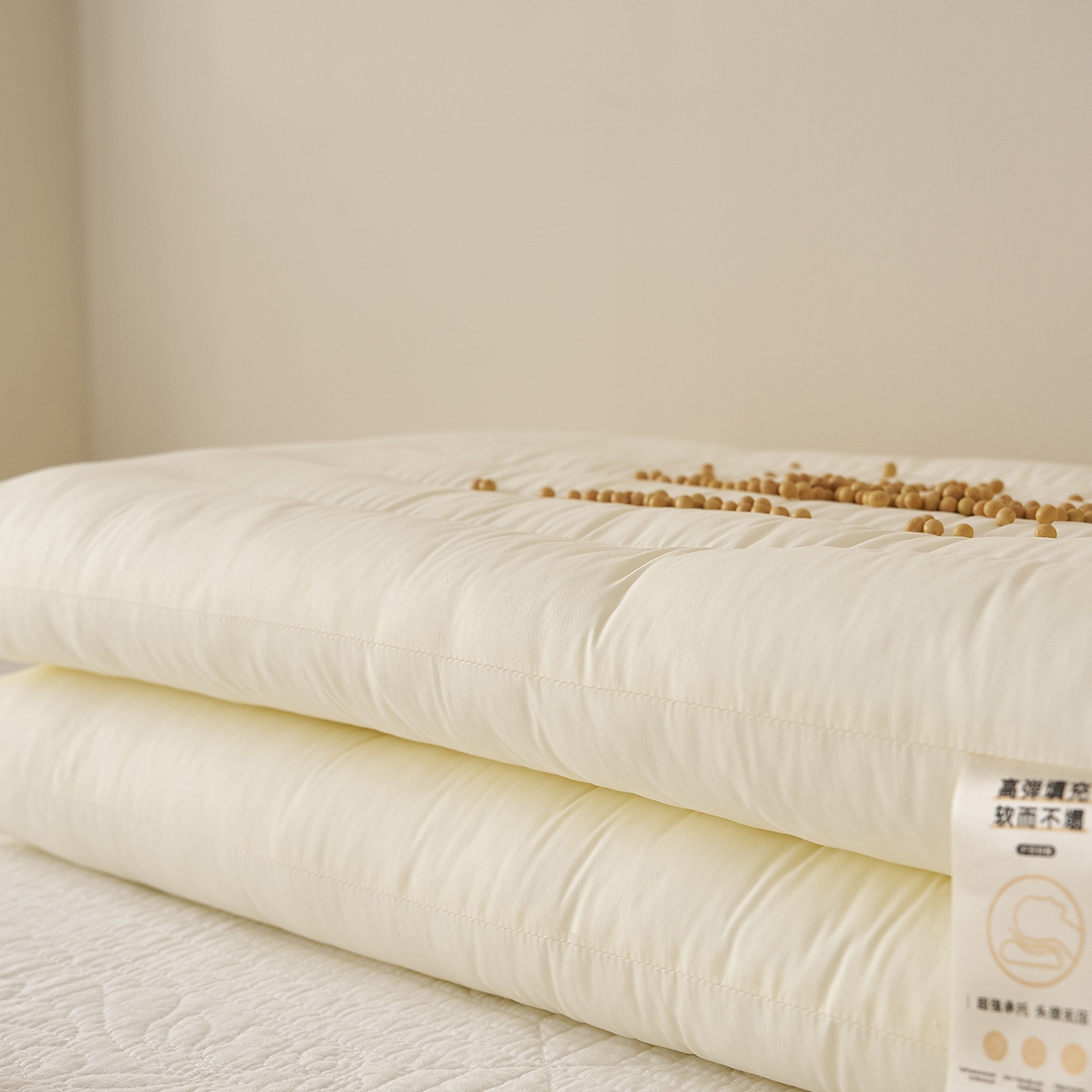 91家纺网 家纺一手货源 找家纺 （总）乐可 2026新款亲子大豆枕