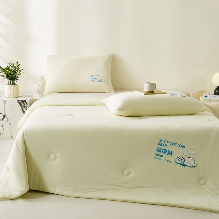 91家纺网 家纺一手货源 找家纺 （总）益多眠 2026新款【性价最高】牛奶针织棉夏被夏凉被空调被柔软舒适被子被芯