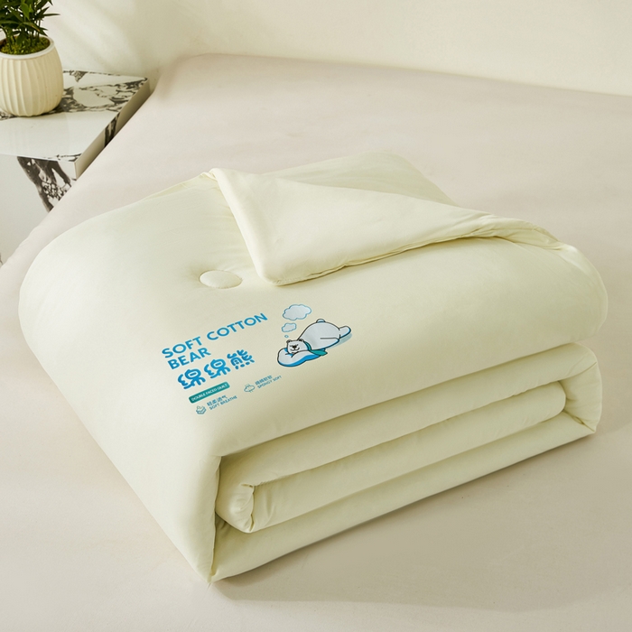 91家纺网 家纺一手货源 找家纺 （总）益多眠 2026新款【性价最高】牛奶针织棉夏被夏凉被空调被柔软舒适被子被芯