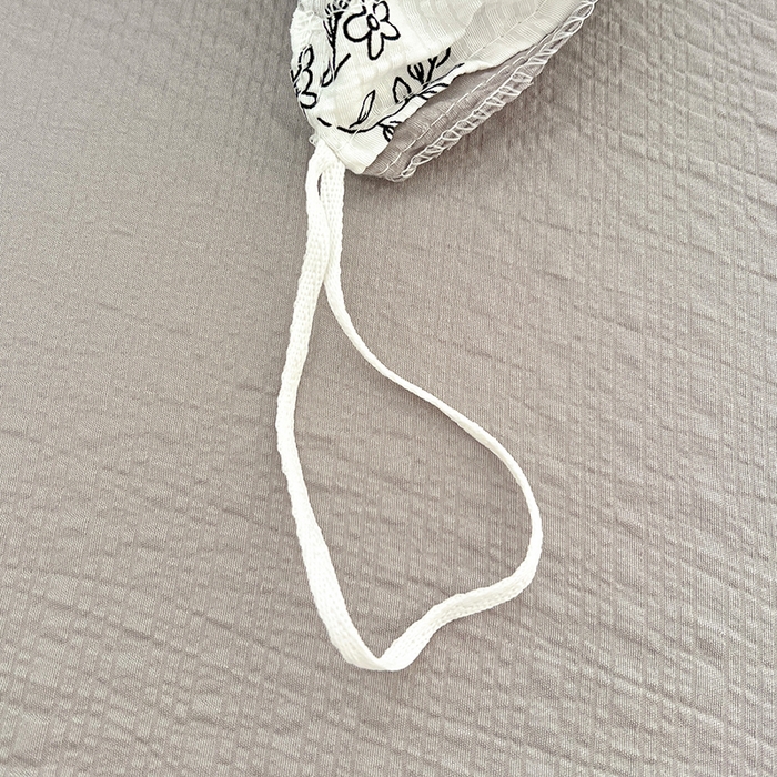 91家纺网 家纺一手货源 找家纺 一比一 2026春夏新款泡芙棉泡芙纱印花四件套-简单款 线条画