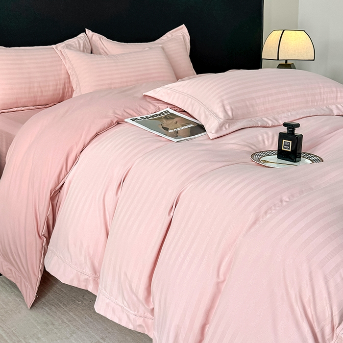 91家纺网 家纺一手货源 找家纺 （总）天一阁 2026春夏新款60支提花莱赛尔天丝新中式四件套