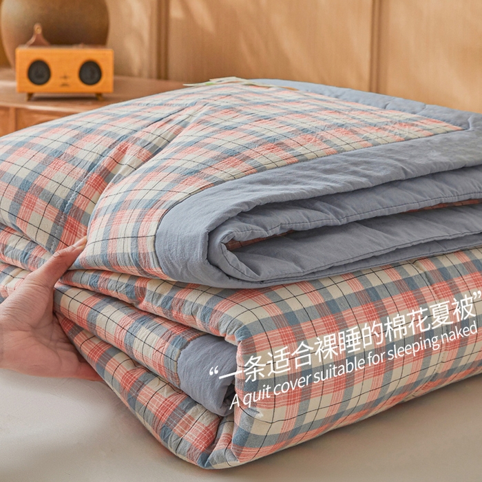 91家纺网 家纺一手货源 找家纺 （总）猎鹿人家纺 2026新款A类水洗棉新疆棉花夏被 被子被芯