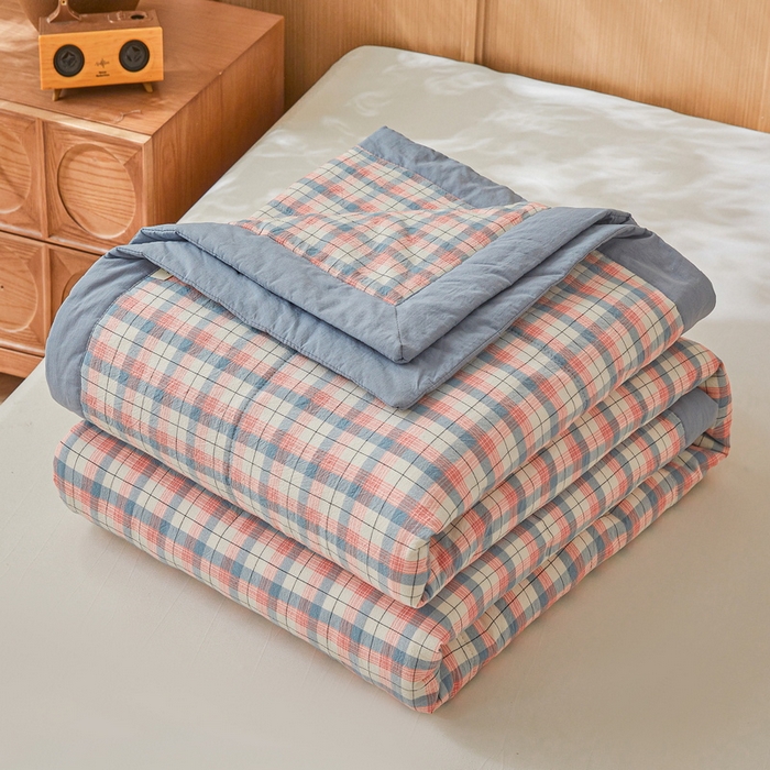 91家纺网 家纺一手货源 找家纺 （总）猎鹿人家纺 2026新款A类水洗棉新疆棉花夏被 被子被芯