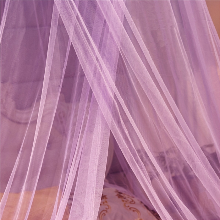 91家纺网 家纺一手货源 找家纺 舞夜盛世 2026新款直径0.6米/吊挂圆顶吊顶落地蚊帐-常年有货-小圆顶 小圆顶-紫色