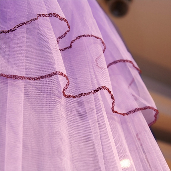 91家纺网 家纺一手货源 找家纺 舞夜盛世 2026新款直径0.6米/吊挂圆顶吊顶落地蚊帐-常年有货-小圆顶 小圆顶-紫色