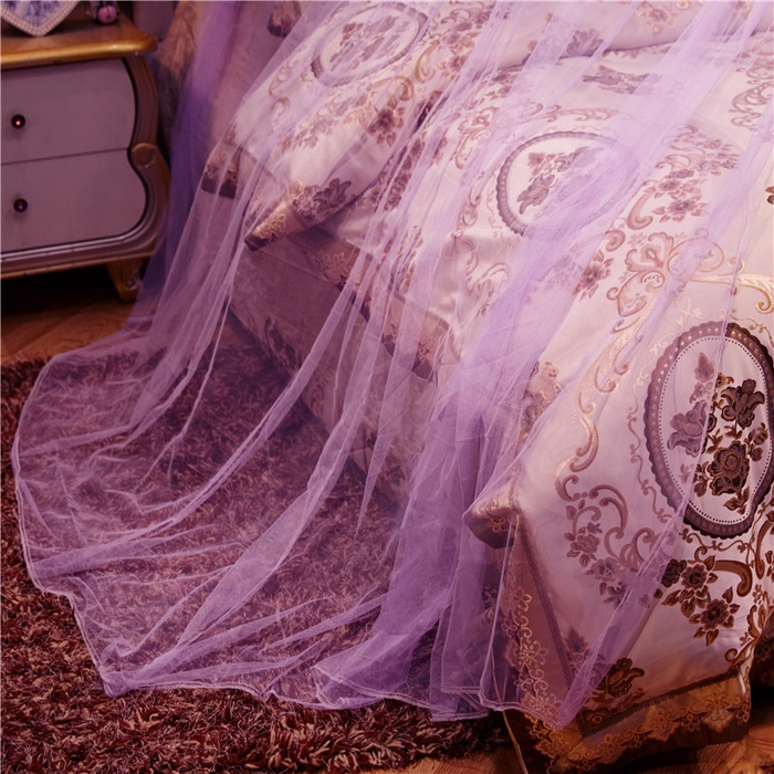 91家纺网 家纺一手货源 找家纺 舞夜盛世 2026新款直径0.6米/吊挂圆顶吊顶落地蚊帐-常年有货-小圆顶 小圆顶-紫色