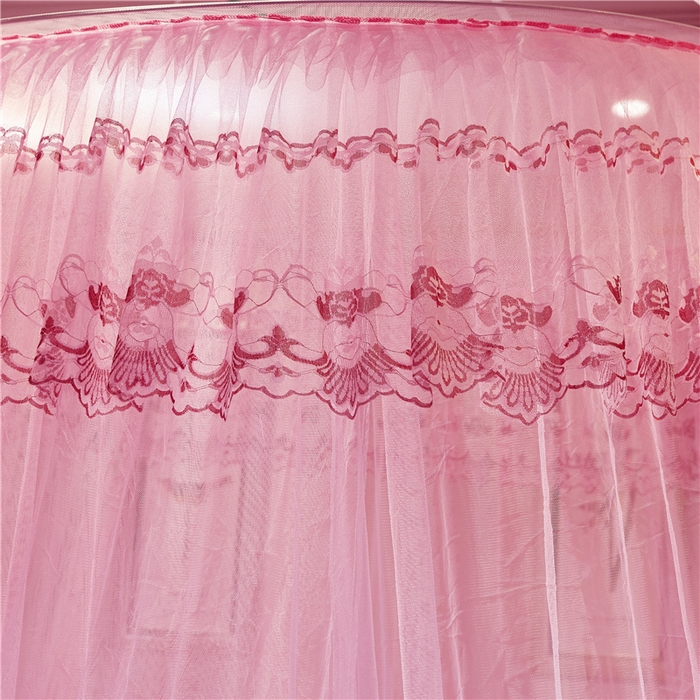 91家纺网 家纺一手货源 找家纺 （总）舞夜盛世 2026新款直径1.2米/吊挂圆顶吊顶落地蚊帐-常年有货-D-2