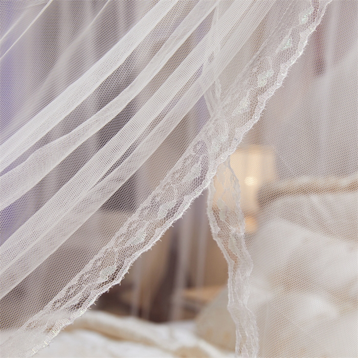 91家纺网 家纺一手货源 找家纺 （总）舞夜盛世 2026新款优雅生活U型钓鱼竿伸缩蚊帐-S-01