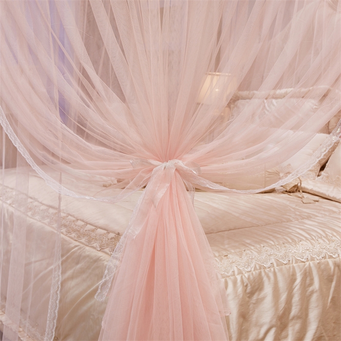 91家纺网 家纺一手货源 找家纺 舞夜盛世 2026新款优雅生活U型钓鱼竿伸缩蚊帐-S-01 S-01-玉色