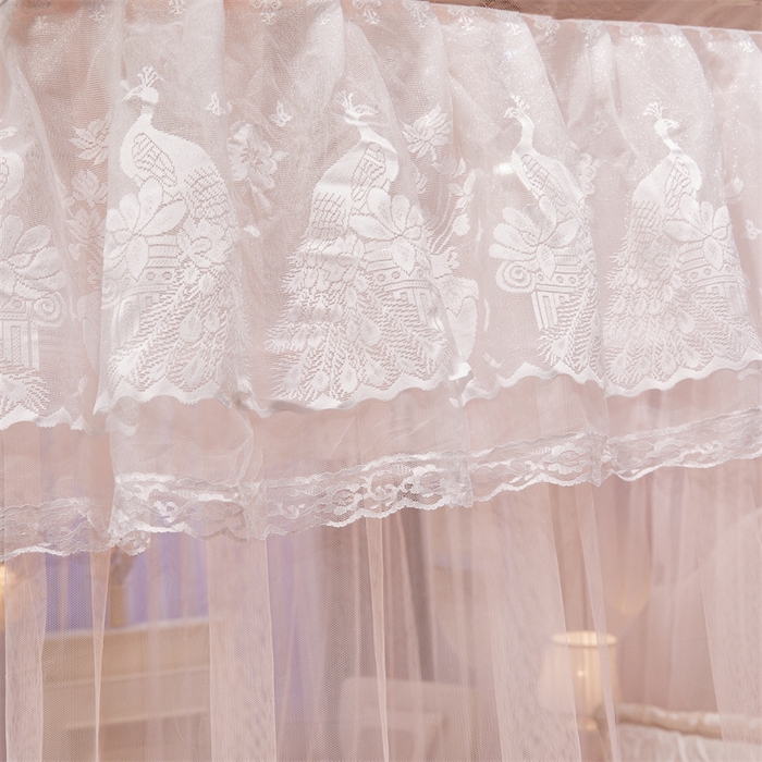 91家纺网 家纺一手货源 找家纺 舞夜盛世 2026新款优雅生活U型钓鱼竿伸缩蚊帐-S-01 S-01-玉色