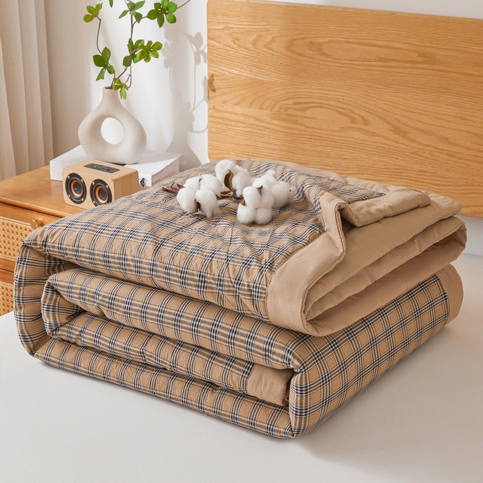 91家纺网 家纺一手货源 找家纺 （总）猎鹿人家纺 2026新款A类水洗棉新疆棉花夏被 被子被芯