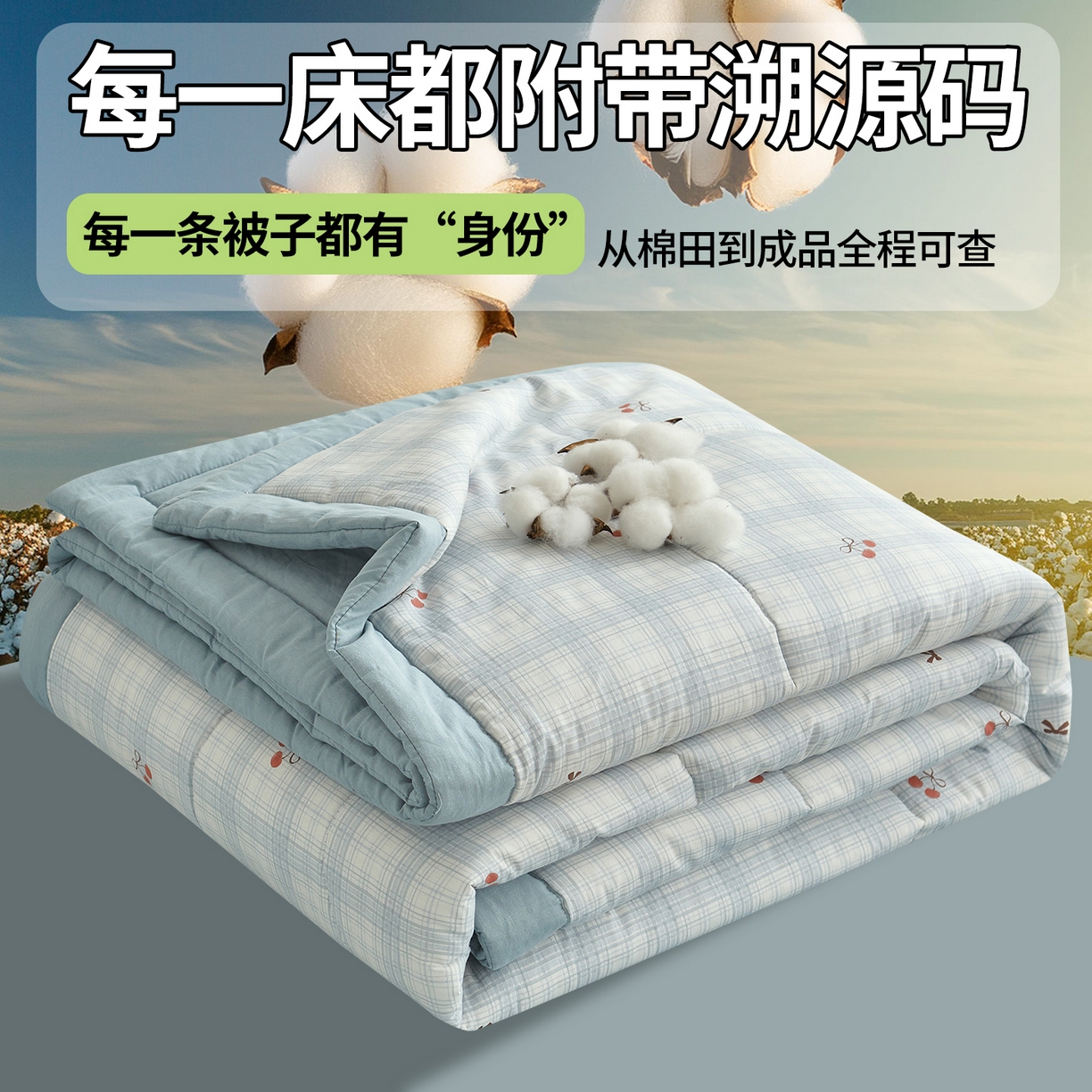 91家纺网 家纺一手货源 找家纺 （总）A类里外全棉12868夏凉被100%新疆棉纯棉全棉填充印花款空调被夏被
