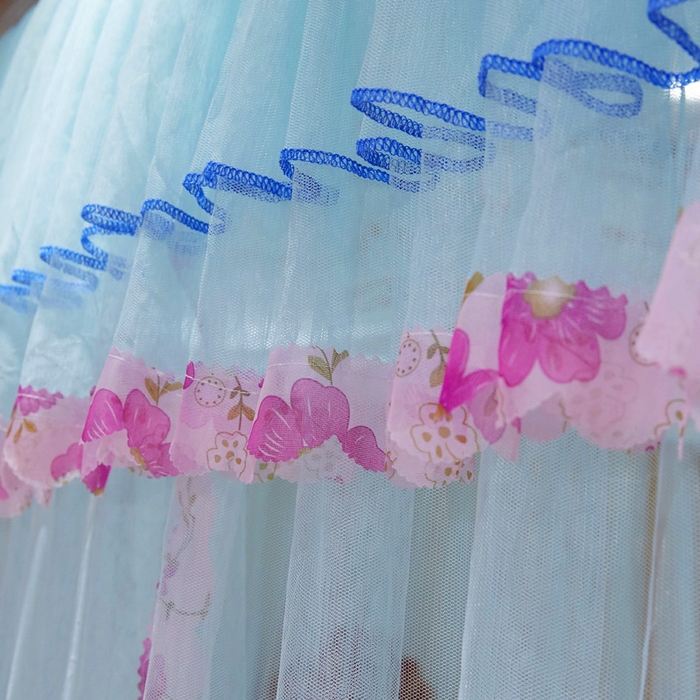 91家纺网 家纺一手货源 找家纺 舞夜盛世 2026新款U型蚊帐伸缩蚊帐落地宫廷蚊帐加厚烤漆支架-全年有货-闭月羞花 闭月羞花-水绿