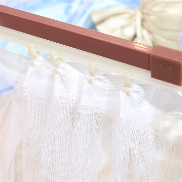 91家纺网 家纺一手货源 找家纺 舞夜盛世 2026新款全新升级欧式导轨宫廷蚊帐-盛世流光 盛世流光-蓝