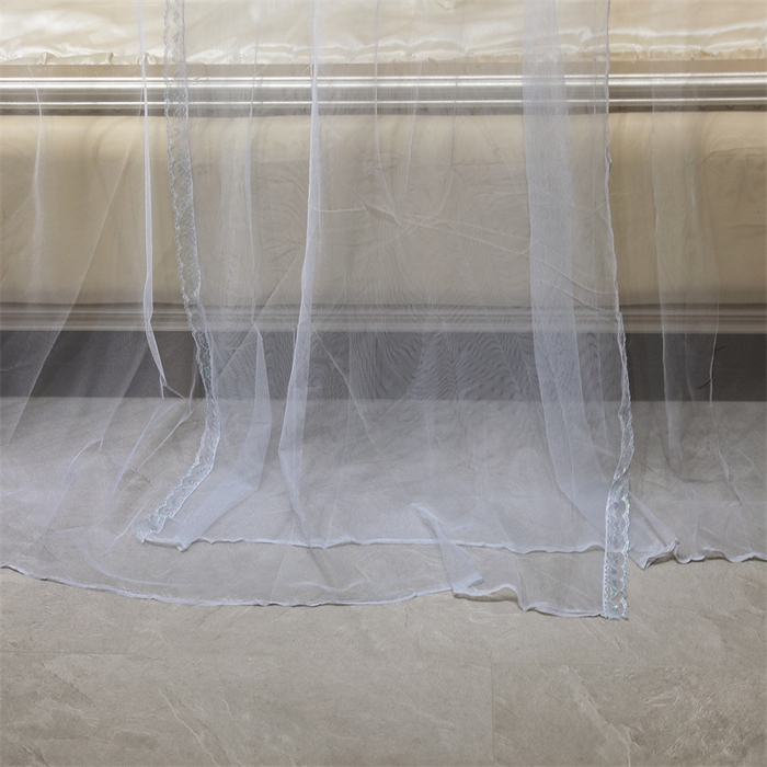 91家纺网 家纺一手货源 找家纺 舞夜盛世 2026新款全新升级欧式导轨宫廷蚊帐-盛世流光 盛世流光-灰