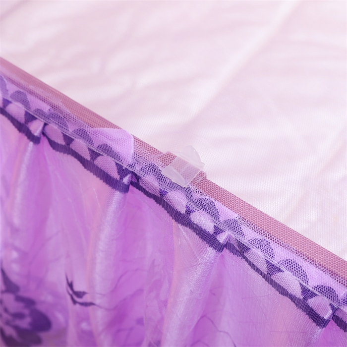 91家纺网 家纺一手货源 找家纺 舞夜盛世 2026新款全新升级欧式导轨宫廷蚊帐-盛世流光 盛世流光-紫