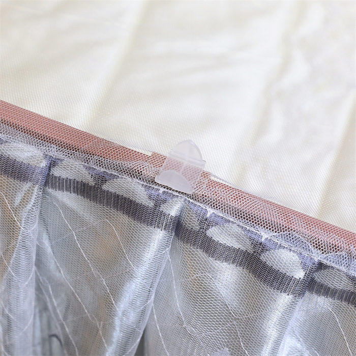 91家纺网 家纺一手货源 找家纺 舞夜盛世 2026新款全新升级欧式导轨宫廷蚊帐-盛世流光 盛世流光-灰