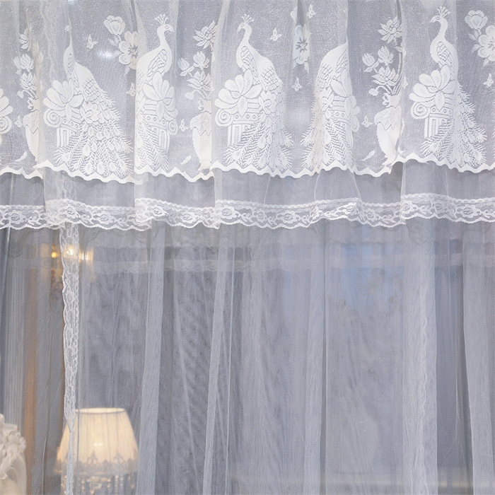 91家纺网 家纺一手货源 找家纺 舞夜盛世 2026新款镜花水月轨道蚊帐系列--图一 镜花水月-淡雅灰