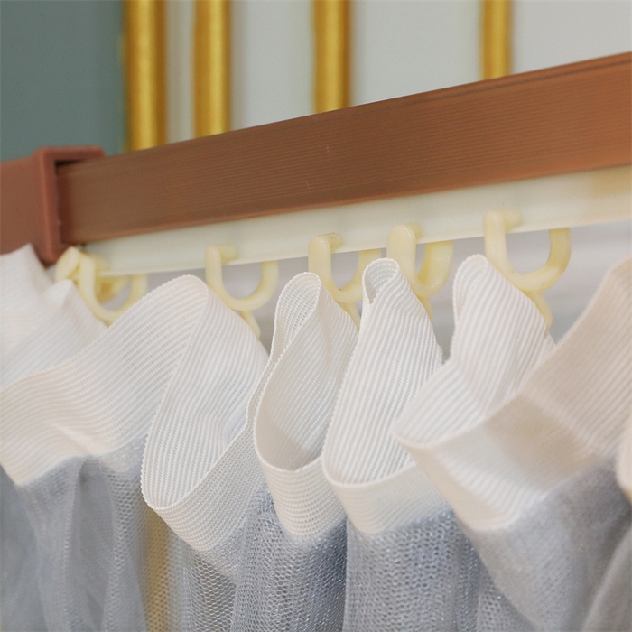 91家纺网 家纺一手货源 找家纺 舞夜盛世 2026新款镜花水月轨道蚊帐系列--图一 镜花水月-淡雅灰