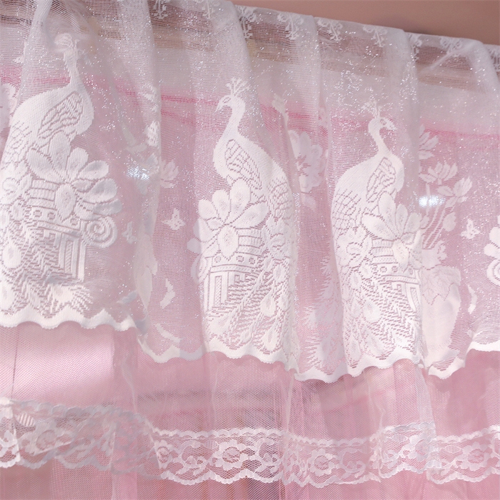 91家纺网 家纺一手货源 找家纺 舞夜盛世 2026新款镜花水月轨道蚊帐系列--图一 镜花水月-蜜桃粉