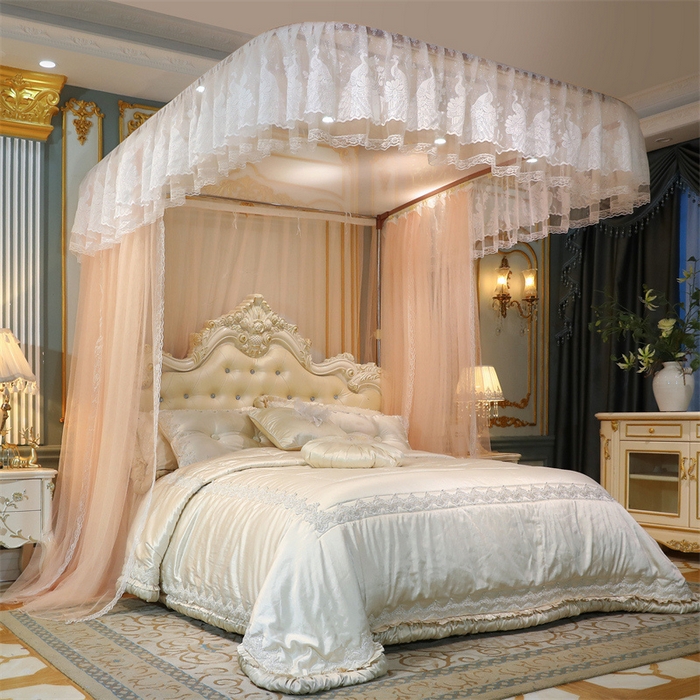 91家纺网 家纺一手货源 找家纺 舞夜盛世 2026新款镜花水月轨道蚊帐系列--图一 镜花水月-樱花玉