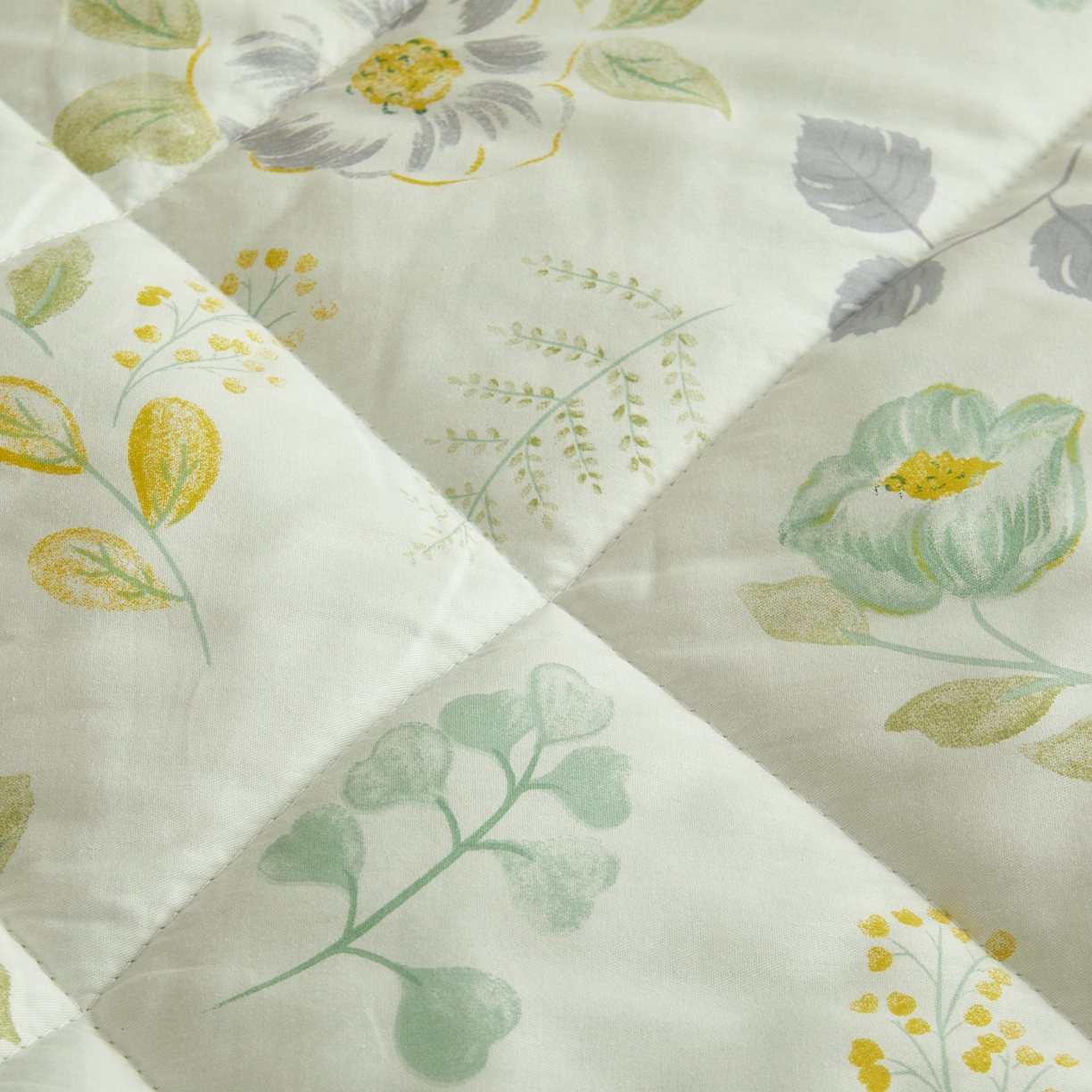 91家纺网 家纺一手货源 找家纺 A类里外全棉12868夏凉被100%新疆棉纯棉全棉填充印花款空调被夏被 全棉印花 花韵花香