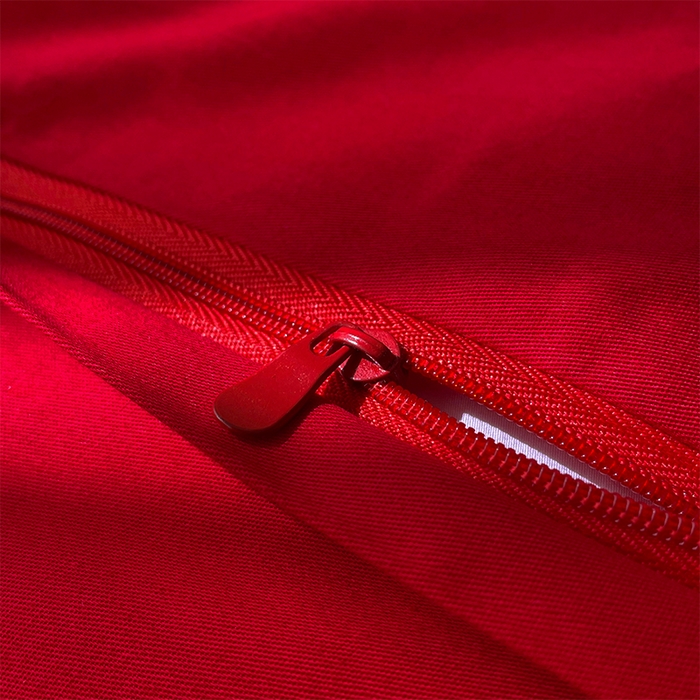 91家纺网 家纺一手货源 找家纺 2026年新款中式亲肤加厚双面磨毛婚庆四件套刺绣多件套大喜的日子